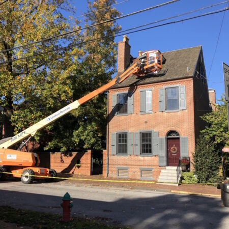 Exterior residential painting in Delaware