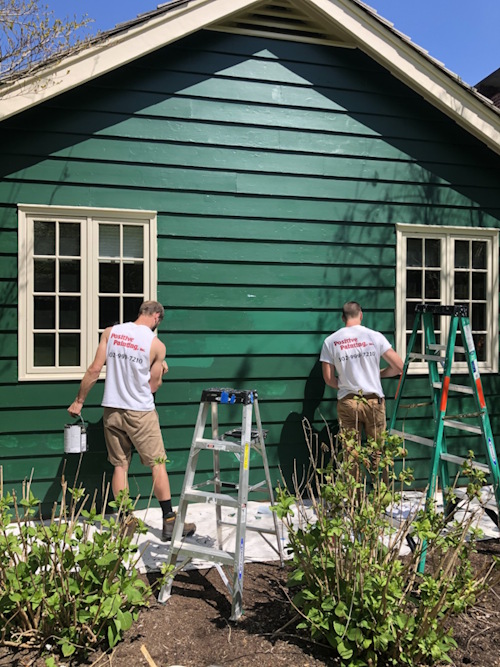 Residential exterior painting